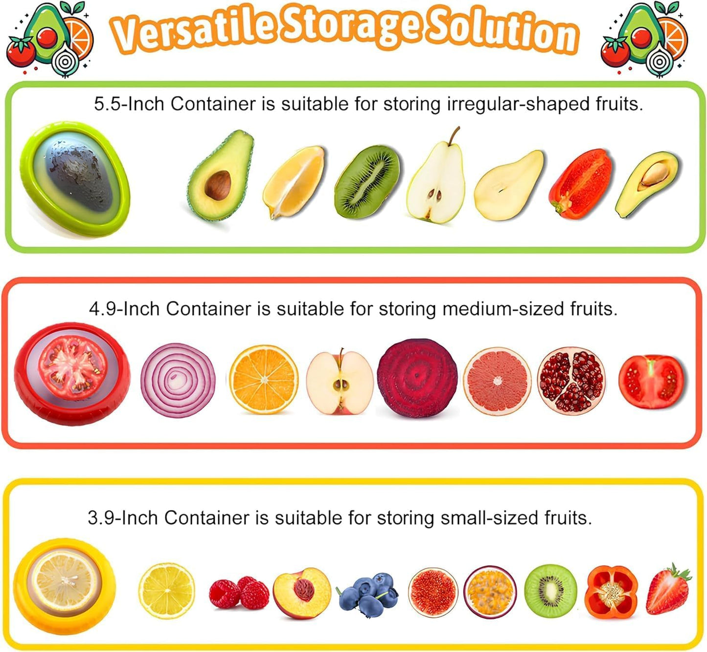 Fruit & Veg Pods (4PC) ๐๐
๐ง
๐ฅ