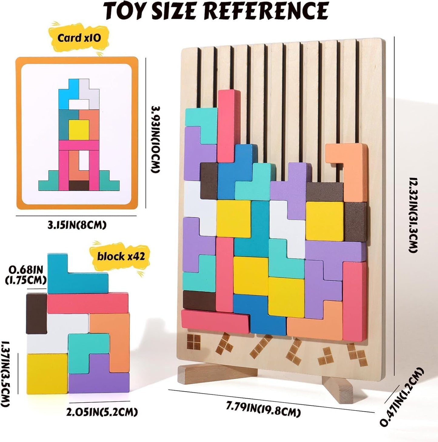 Wooden Stack Puzzle