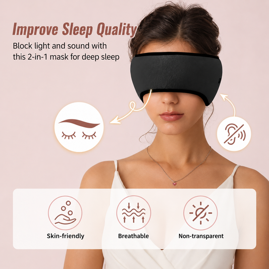 2-in-1 Sleep Mask