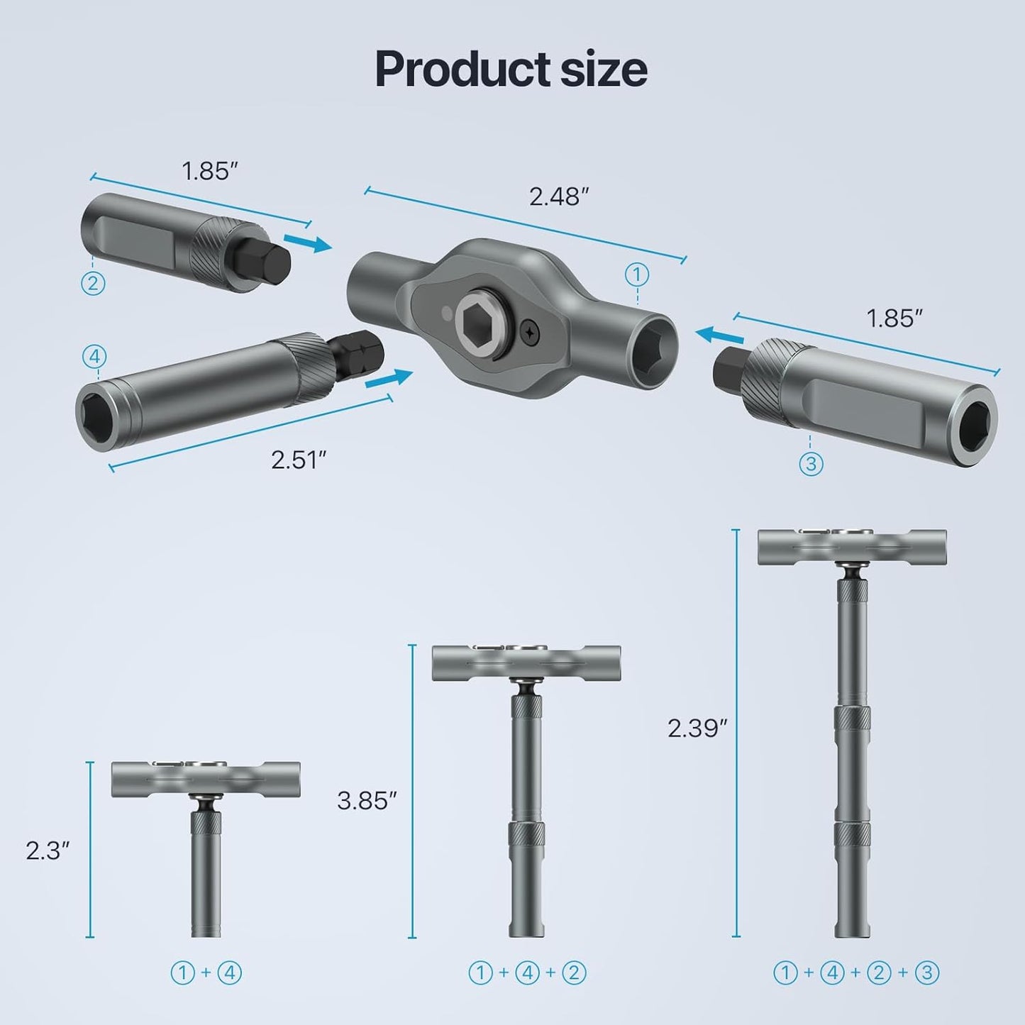 24-in-1 Magnetic Ratchet Screwdriver Set