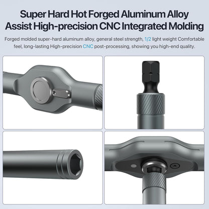 24-in-1 Magnetic Ratchet Screwdriver Set