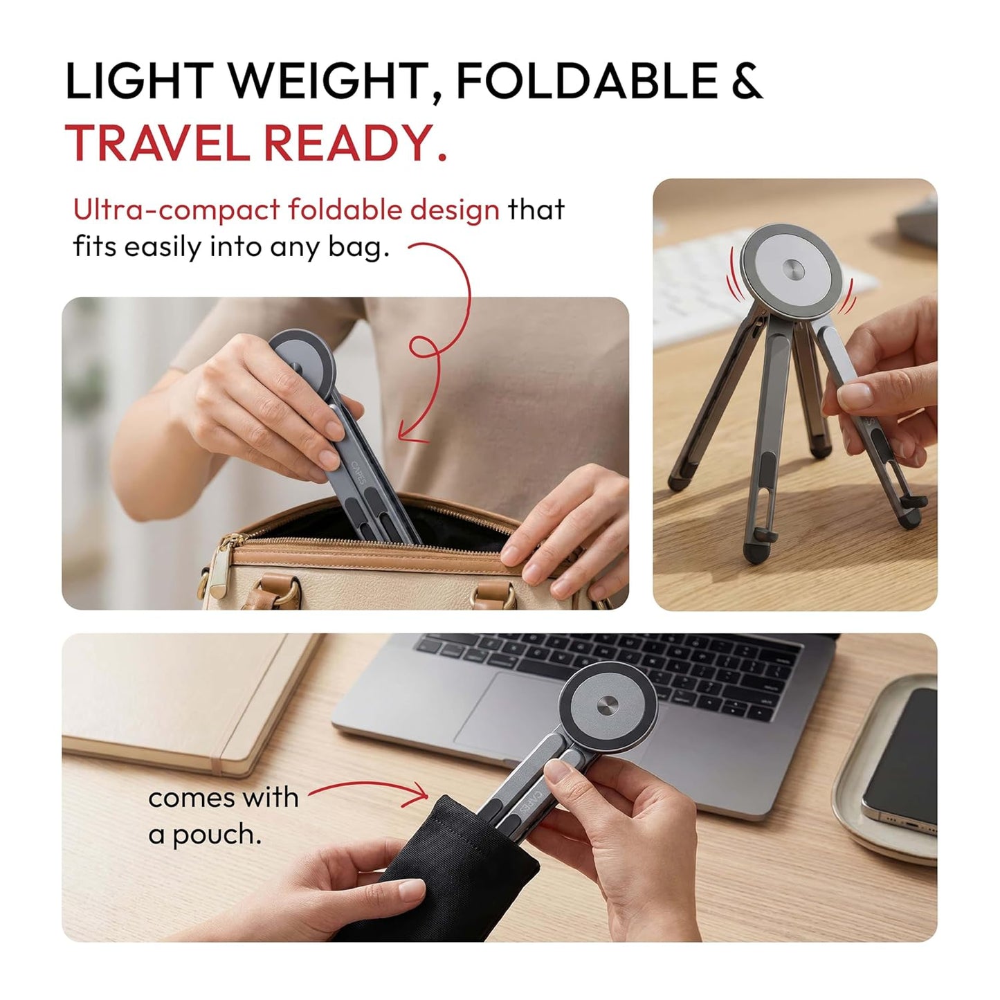 3-in-1 Magnetic Stand