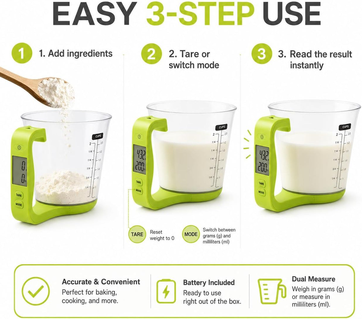 Digital Measuring Cup Scale