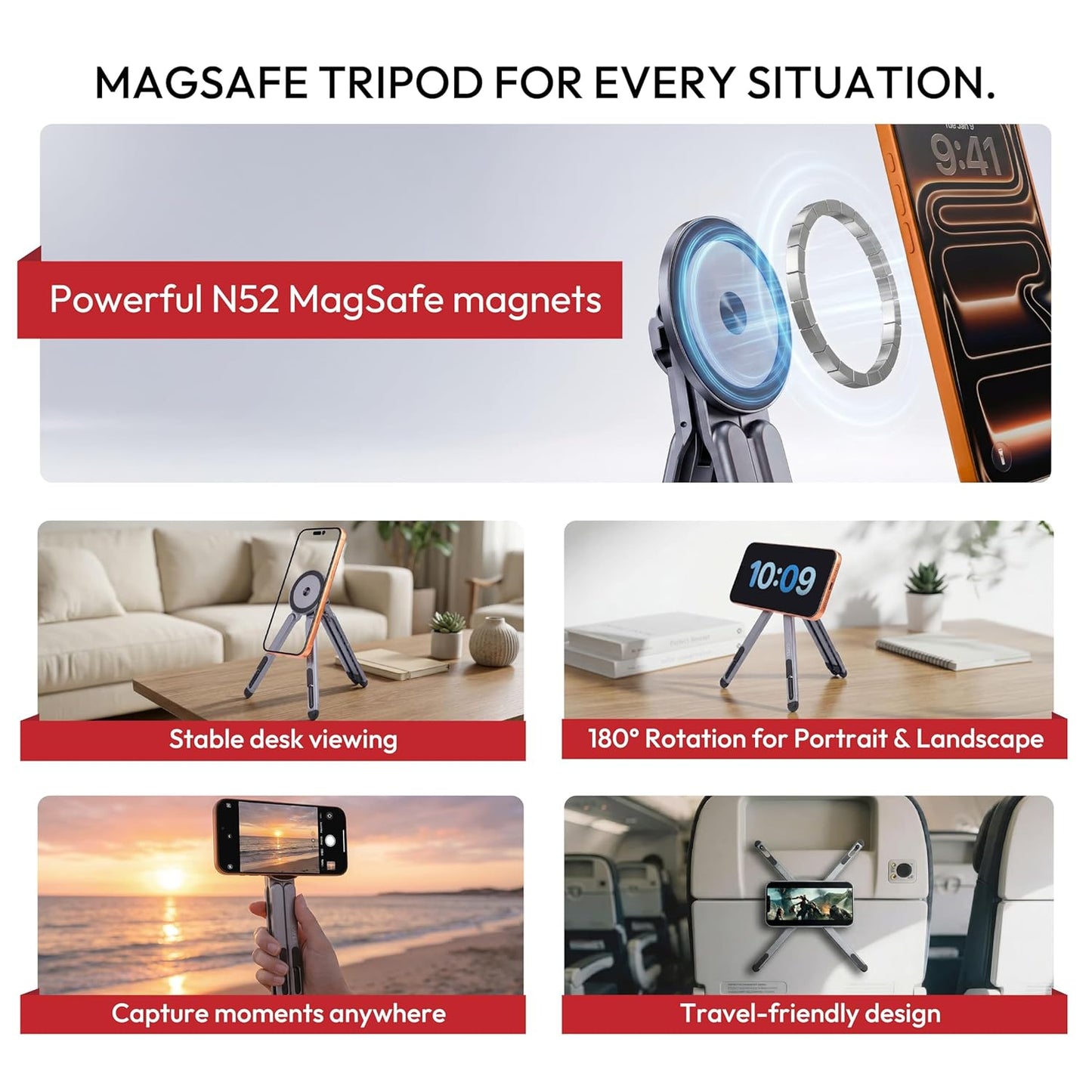 3-in-1 Magnetic Stand