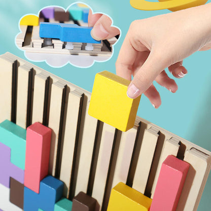Wooden Stack Puzzle
