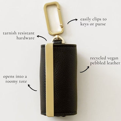 Foldable Keychain Tote Bag