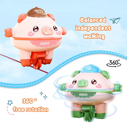 Tightrope Balance Pig