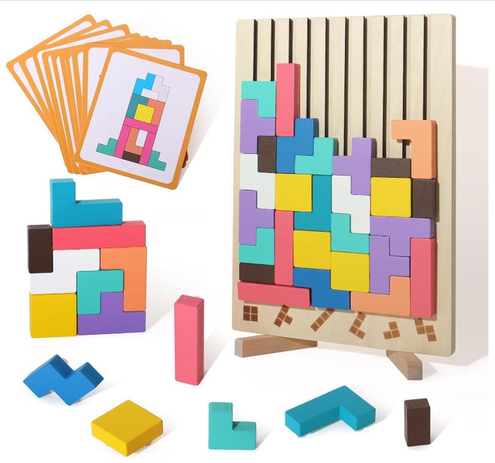 Wooden Stack Puzzle – Purest Finds