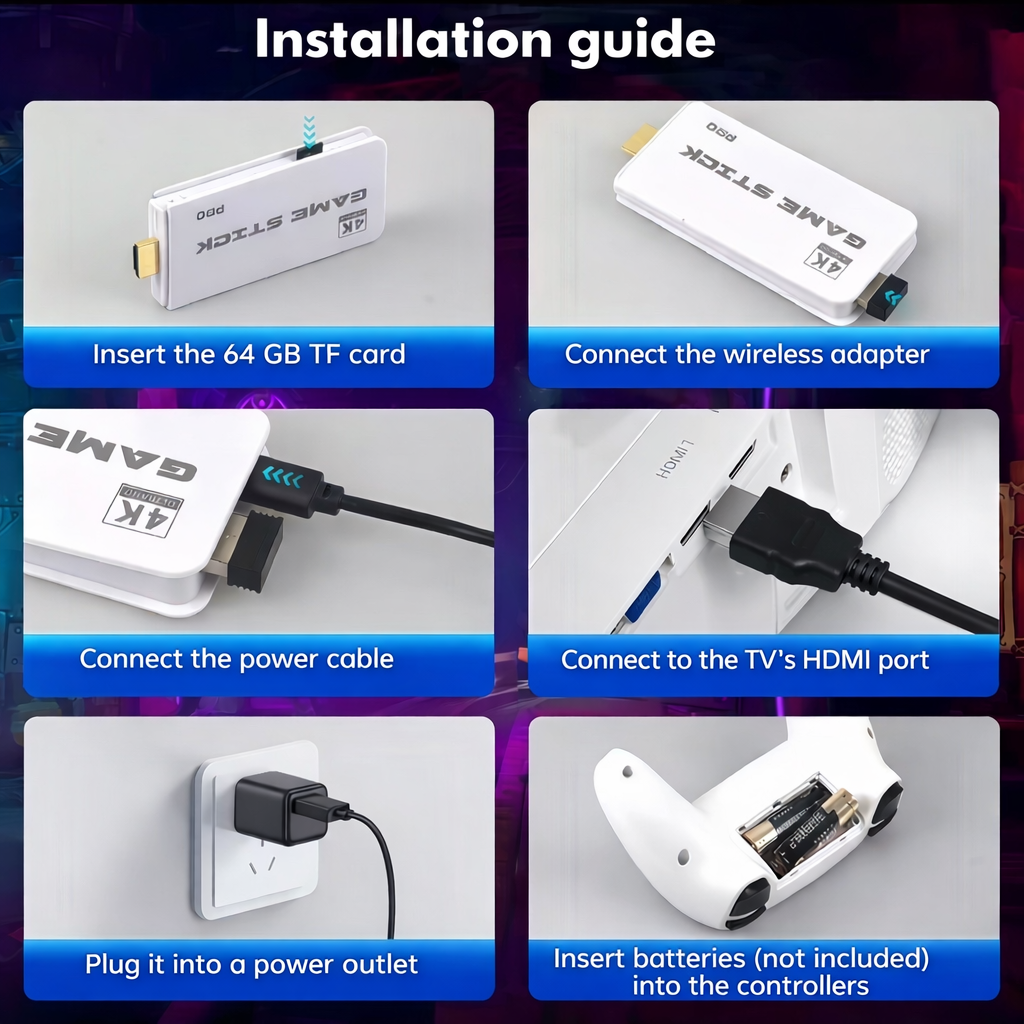 Game Stick Pro (20,000+ games)