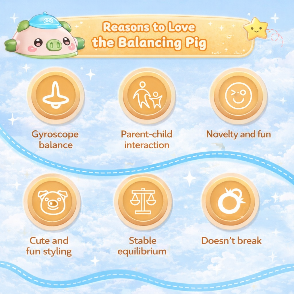 Tightrope Balance Pig