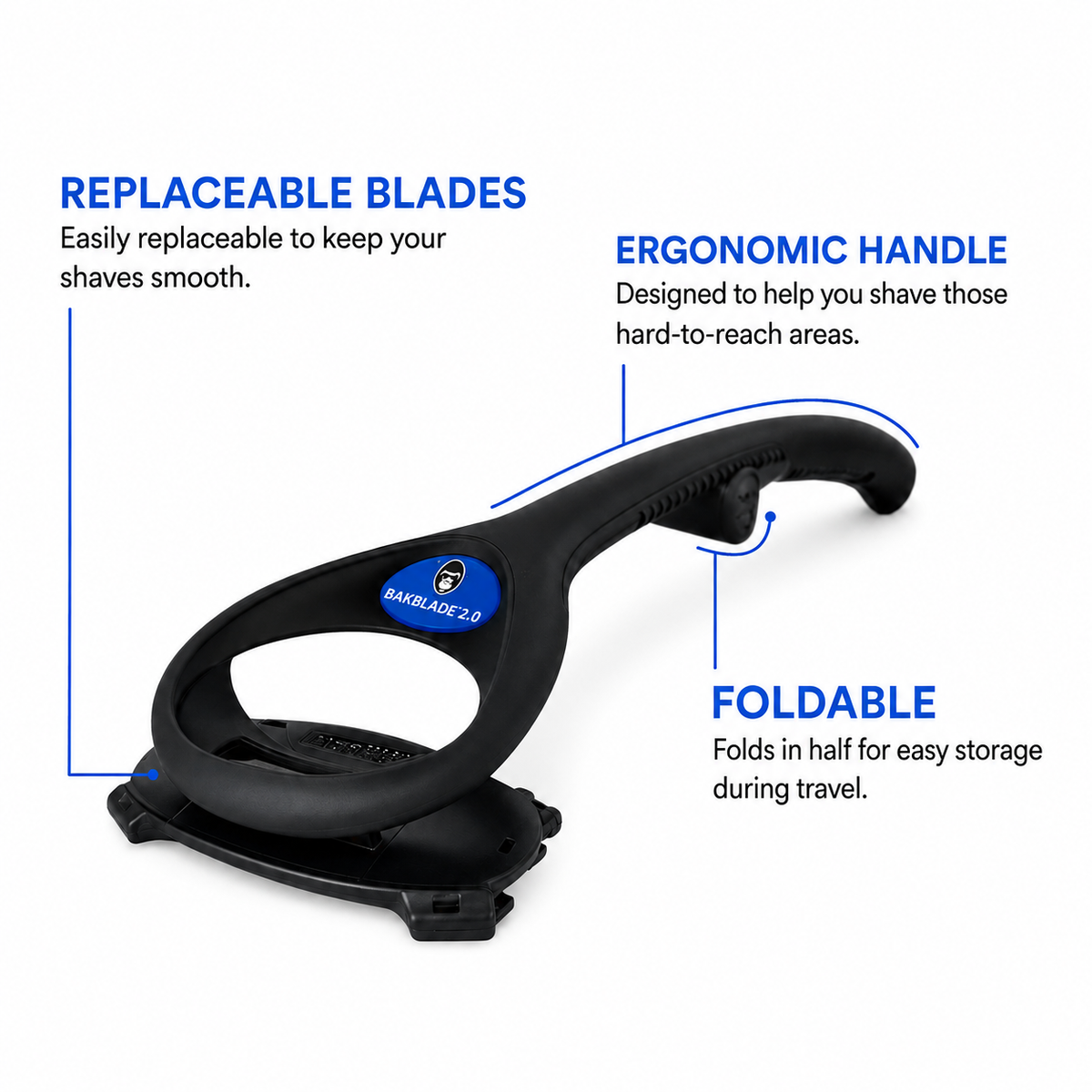 Back Grooming Razor